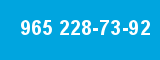 965 228-73-92 965 228-73-92